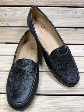Marc Joseph New York Clermont Street Women’s Size 9 1/2 Pebbled Leather Loafers